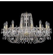 Подвесная люстра Bohemia Ivele Crystal 1402/16/300/G 1402