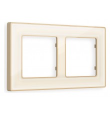 Рамка на 2 поста Ambrella Volt AF580342 Arctic