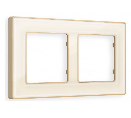 Рамка на 2 поста Ambrella Volt AF580342 Arctic