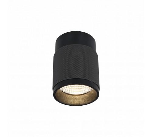 Накладной светильник iLedex 1955-10W-3000K-36 BK+GRP Delta