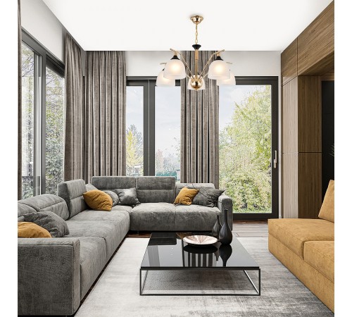 Подвесная люстра Escada 2123/5P Actinidia