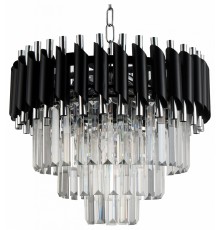 Подвесная люстра Natali Kovaltseva DARIAN 76017/5C CHROME BLACK Darian