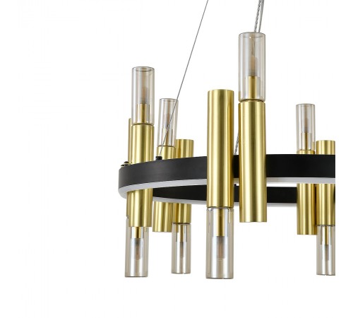 Подвесная люстра Indigo 13027/12P Black Fiamma