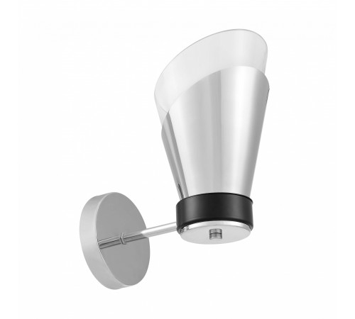 Бра LUMINA DECO LDW 7013-1 CHR+PR Fabro