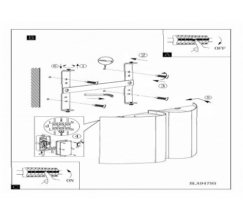Накладной светильник Eglo 94846 Suesa