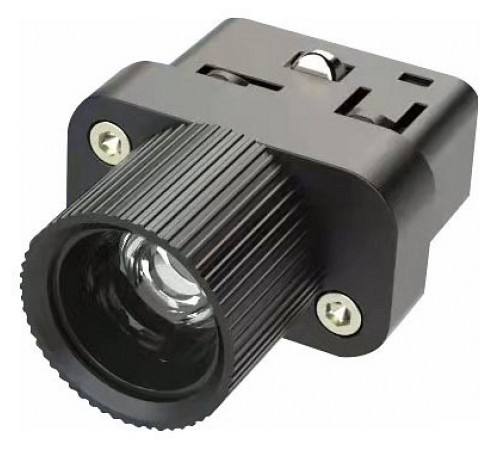 Накладной светильник iLedex Technical 4822-019-D22-2W-24DG-4000K-BK VISION48/22