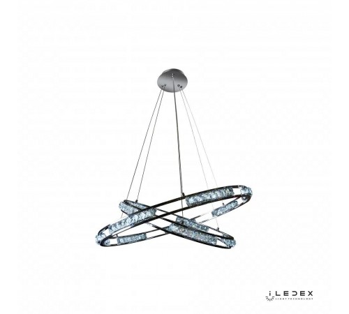 Подвесной светильник iLedex 16364/800+600 CR Crystal