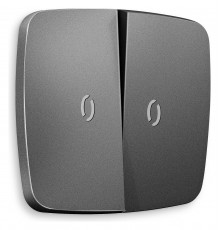 Клавиши для выключателя двухклавишного c подсветкой Ambrella Volt OP6540 Quant