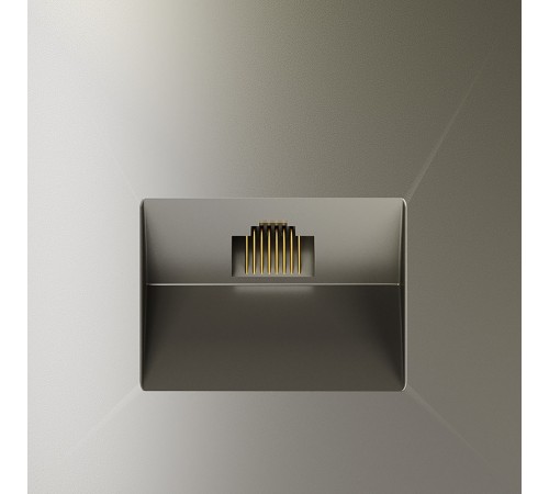 Розетка Ethernet RJ-45 без рамки Voltum VLS060104 S70