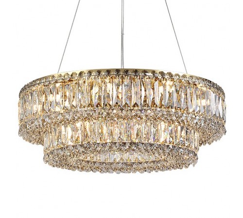 Подвесная люстра Newport 8450+18/S gold 8450