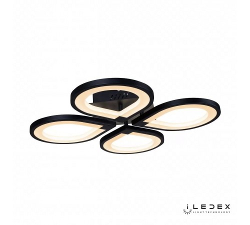 Потолочная люстра iLedex 6885/4 BK Clover