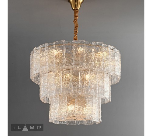 Подвесная люстра iLamp P6315-D800 BR Manhattan