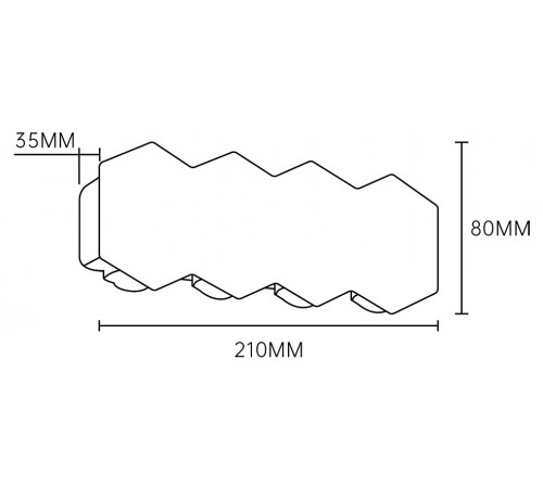 Накладной светильник Escada 30004W/03LED 30004LED