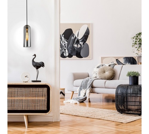 Подвесной светильник Escada 10195/1S Smoke Damask