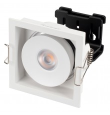 Встраиваемый светильник Arlight 028148 CL-SIMPLE-S80x80-9W Day4000 (WH, 45 deg)