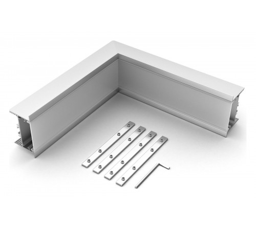 Соединитель угловой L-образный накладной Arlight 030124 S-LUX