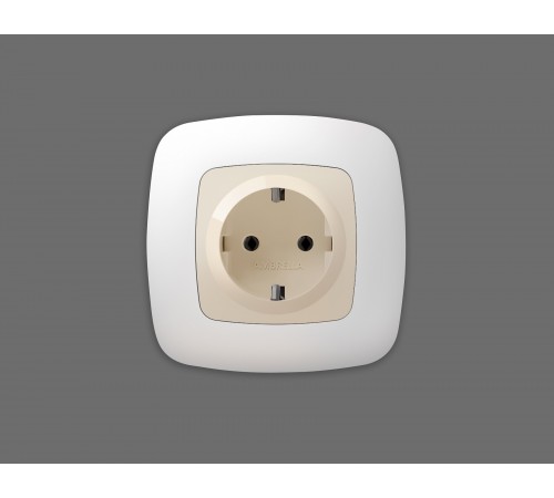 Накладка для розетки с заземлением Ambrella Volt OP3060 Quant