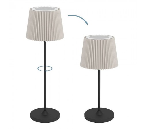 Настольная лампа декоративная Eglo 75934 LEONERO