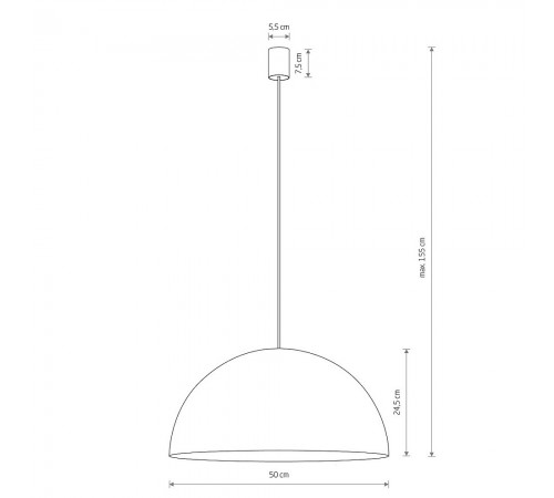 Подвесной светильник Nowodvorski 10696 Hemisphere Super L