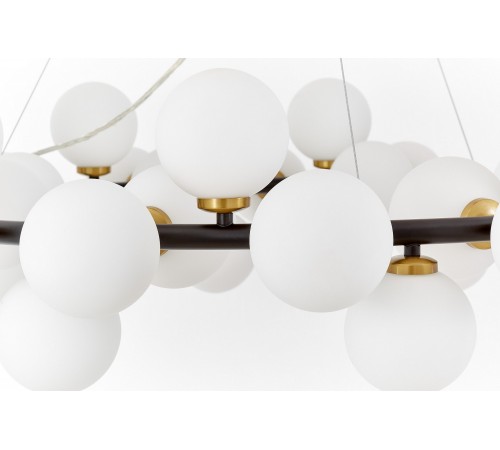 Подвесная люстра LUMINA DECO LDP 6033-40 BK+MD MARSIADA