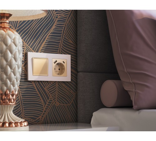 Клавиша для выключателя одноклавишного Ambrella Volt AP6010 Quant