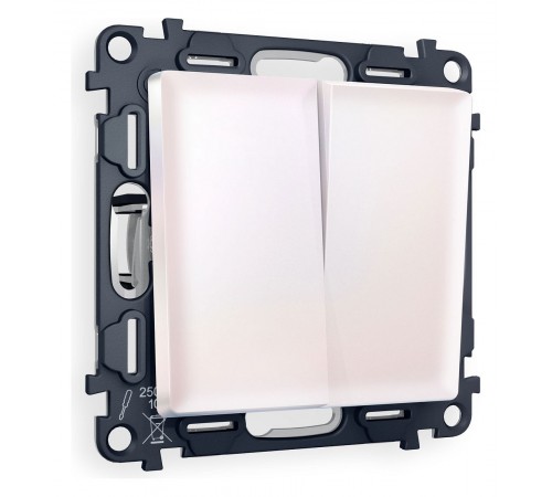 Выключатель проходной двухклавишный Ambrella Volt MA203020 Quant