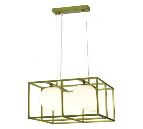 Подвесная люстра iLamp P2484-4 GD Golden