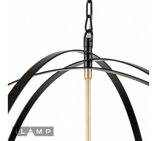 Подвесная люстра iLamp 9977-800 GL+BK Element