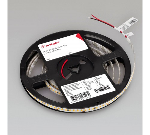 Лента светодиодная Arlight 042327 A168 24V 10mm 17 W/m