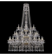 Подвесная люстра Bohemia Ivele Crystal 1413/20+10+5/400/h-158/3d/G 1413