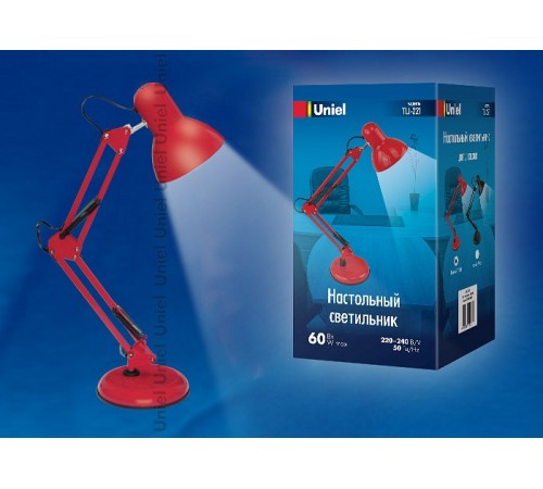 Настольная лампа офисная Uniel UL-00002121 TLI-221