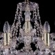 Подвесная люстра Bohemia Ivele Crystal 1413/10+5/300/G/Balls 1413