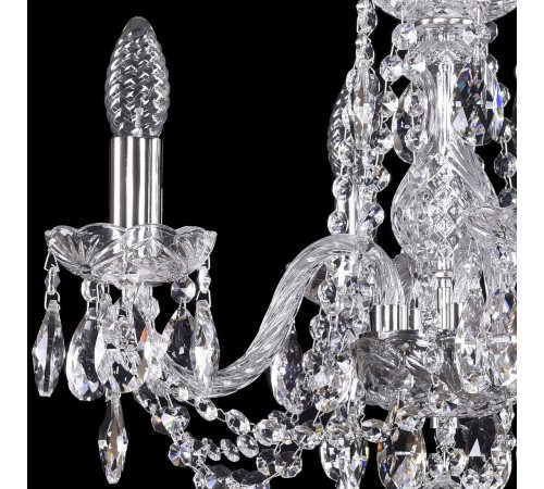Подвесная люстра Bohemia Ivele Crystal 1402/4/141/Ni 1402