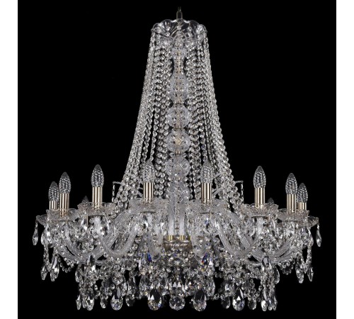 Подвесная люстра Bohemia Ivele Crystal 1411/16/300/h-90/Pa 1411