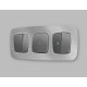 Клавиши для выключателя трехклавишного Quant OP6550