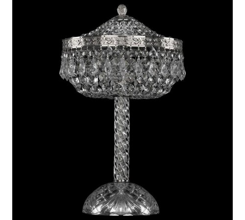 Настольная лампа декоративная Bohemia Ivele Crystal 19011L4/25IV Ni 1901