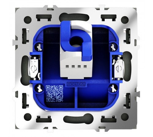 Розетка Ethernet RJ-45 без рамки Voltum VLS060107 S70