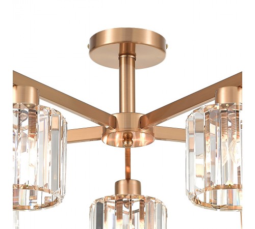 Люстра на штанге Escada 692/5P Сopper Adorn