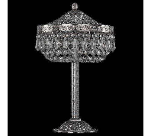 Настольная лампа декоративная Bohemia Ivele Crystal 19011L6/25IV Ni 1901