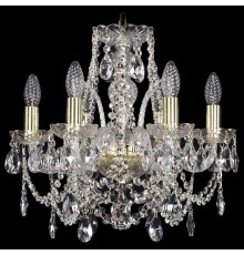 Подвесная люстра Bohemia Ivele Crystal 1411/6/141/G 1411