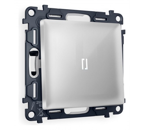 Выключатель проходной одноклавишный с подсветкой Ambrella Volt MA402035 Quant