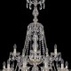Подвесная люстра Bohemia Ivele Crystal 1413/20+10+5/400/XL-158/3d/G 1413