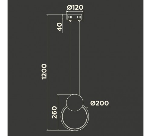 Подвесной светильник Ambrella Light FL5251 FL