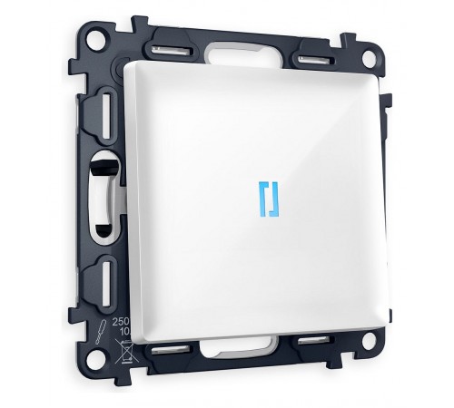 Выключатель проходной одноклавишный с подсветкой Ambrella Volt MA102040 Quant