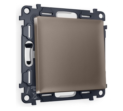 Выключатель одноклавишный без рамки Ambrella Volt MA631010 Quant