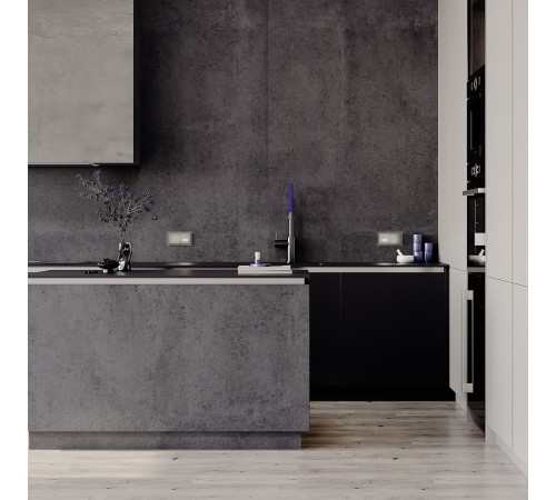 Заглушка для поста с подсветкой, без рамки Voltum VLS070704 S70