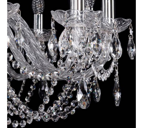 Подвесная люстра Bohemia Ivele Crystal 1402/12/300/Ni 1402