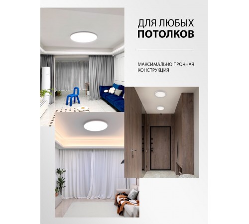 Накладной светильник Natali Kovaltseva LED LAMPS 81113/4C PLAIN
