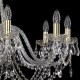 Подвесная люстра Bohemia Ivele Crystal 1402/10/360/G 1402