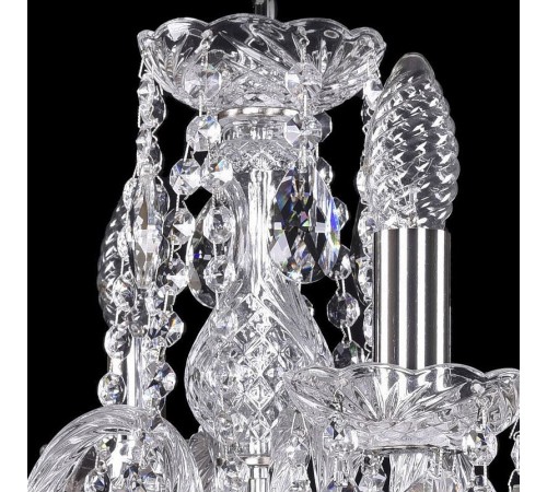 Подвесная люстра Bohemia Ivele Crystal 1402/4/141/Ni 1402